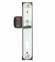 Ручки дверные на планке под цилиндр ROSTEX 802 R (72мм 85мм 90мм) fix-mov 1