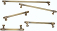 Brass furniture handles UNO BAROCCO MONICA 711 Bronze 0