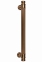 Brass door handles pull UNO BAROCCO MONICA 823 Bronze HANDLE DIAMETER 3 CM. 0