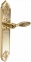 Brass door handles on the plank UNO BAROCCO CRISTALLO 840